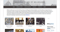 Desktop Screenshot of melbournewalks.com.au